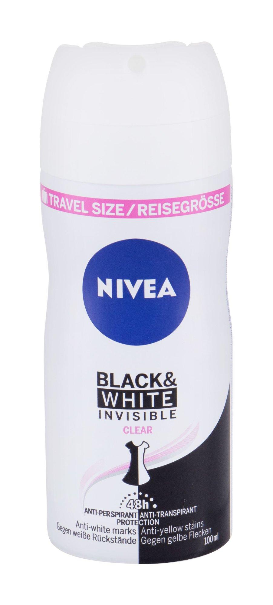 Nivea Juodas & Baltas Invisible Clear Antiperspirant