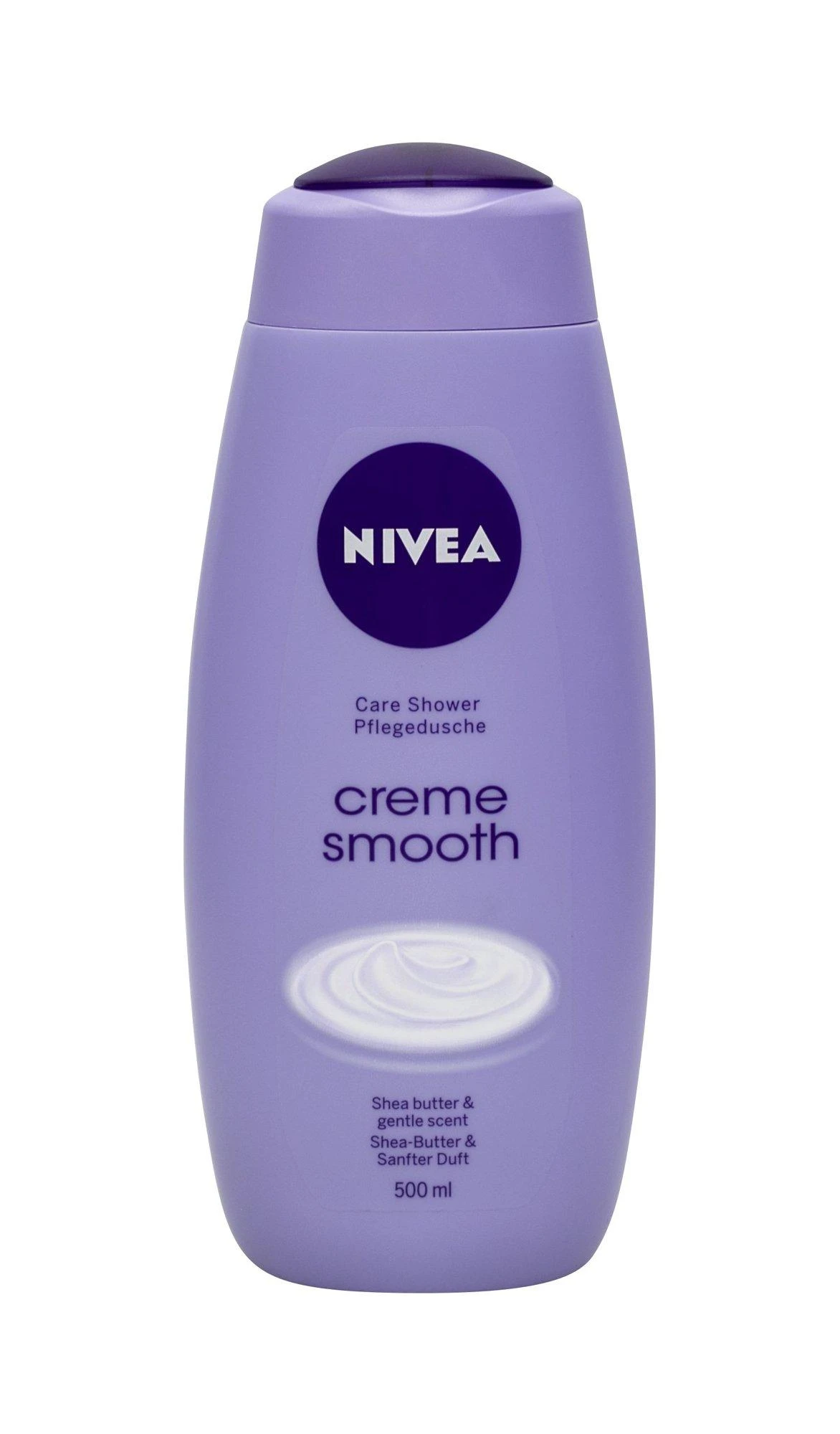 Nivea Creme Smooth Shower Kreminis moterims, 500 ml