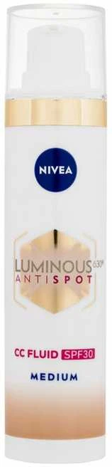 Nivea Luminous 630 Antispot CC Fluid CC Kreminis