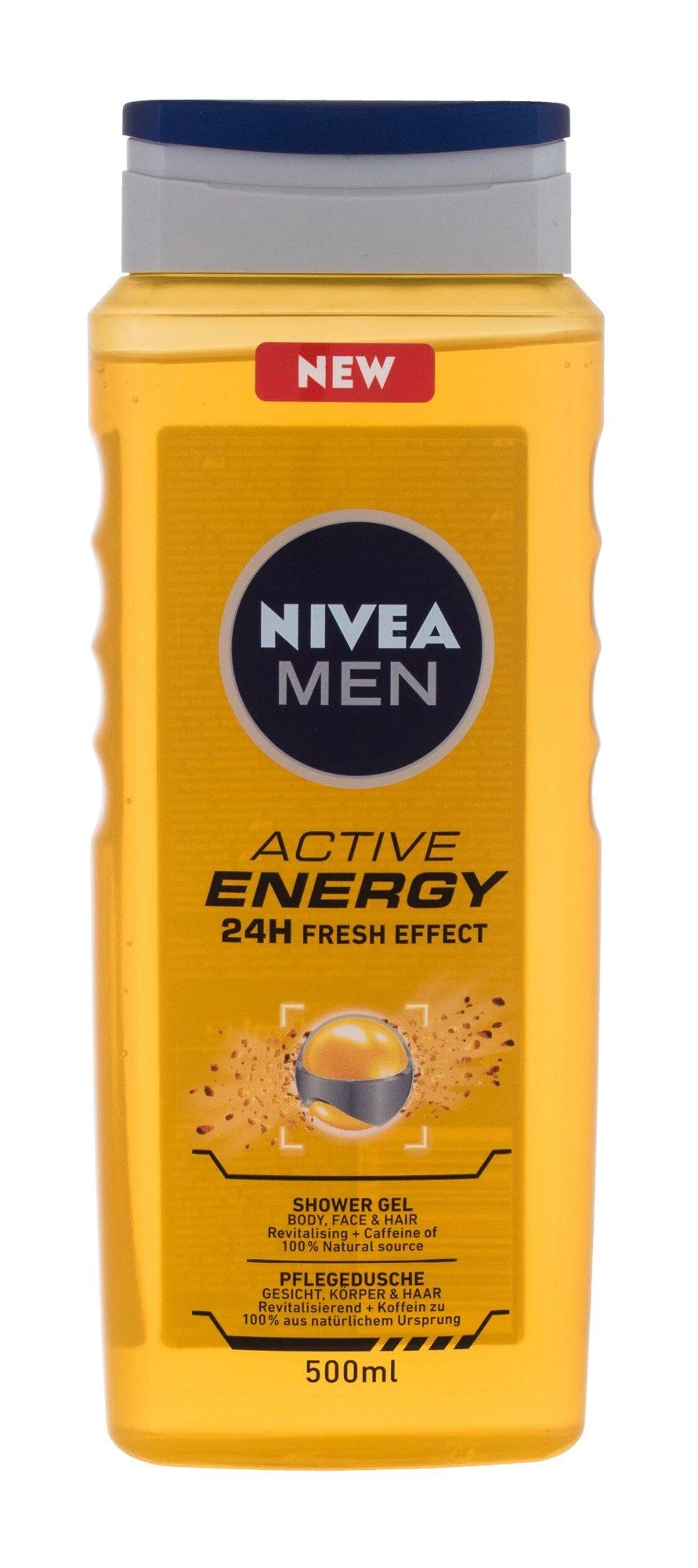 Dušo želė NIVEA Men, Active Energy, 500 ml