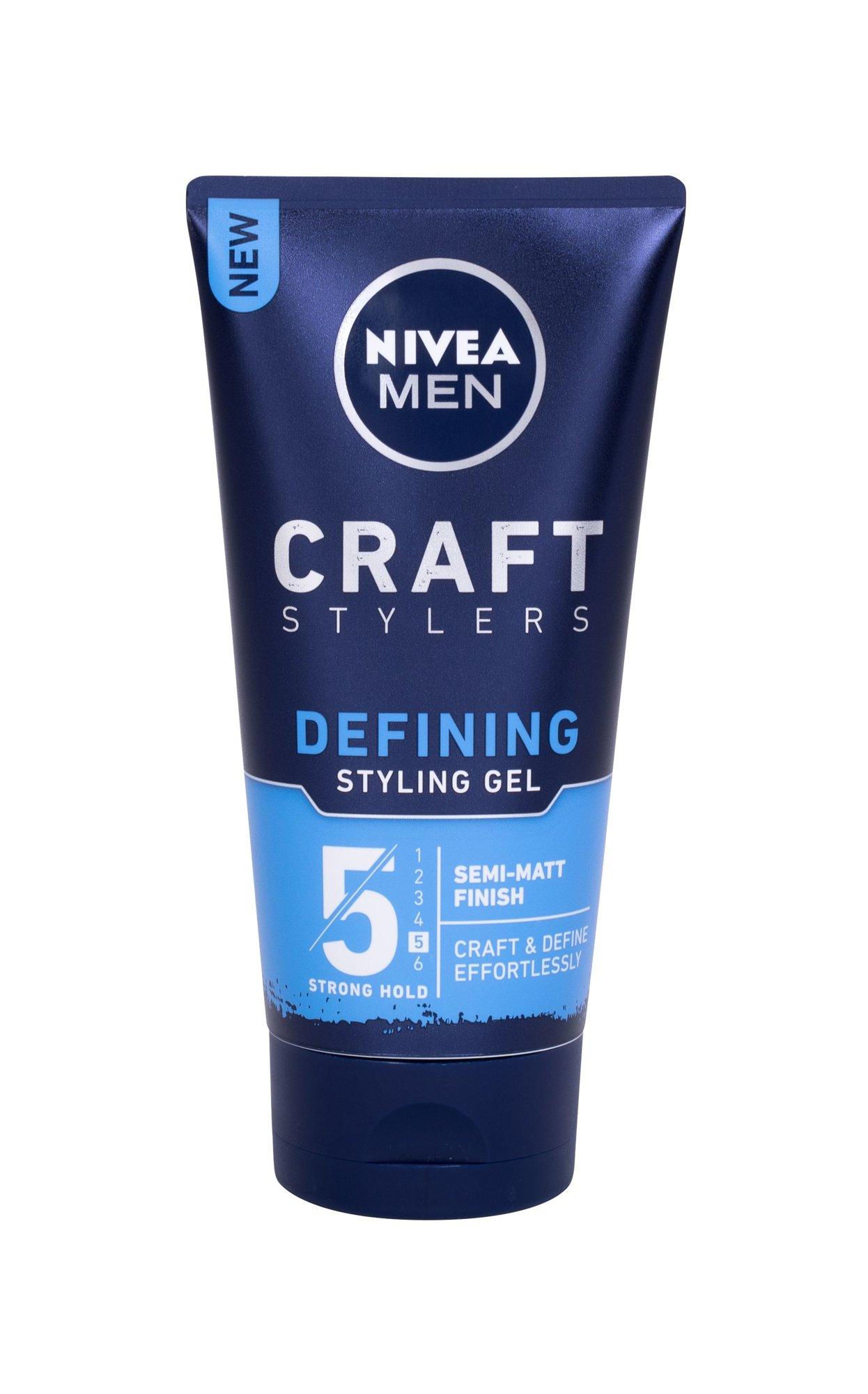 Nivea Men Craft Stylers Defining Hair Gel Vyrams 150 ml, modelis