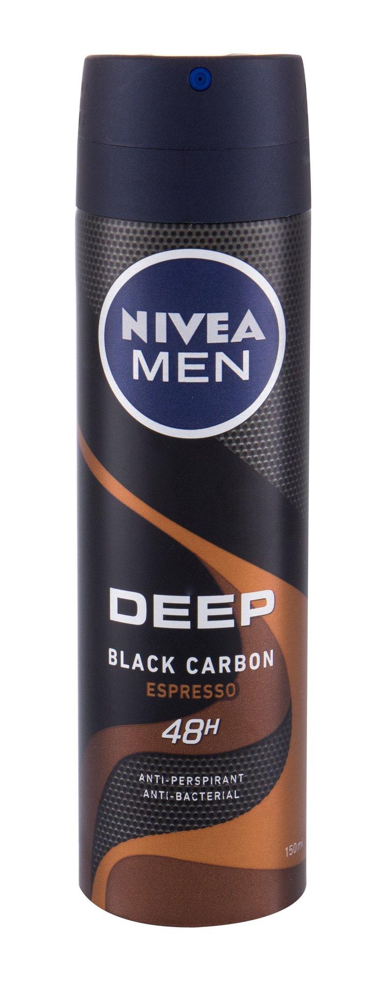Nivea Men Deep Espresso Antiperspirant vyrams, 150 ml