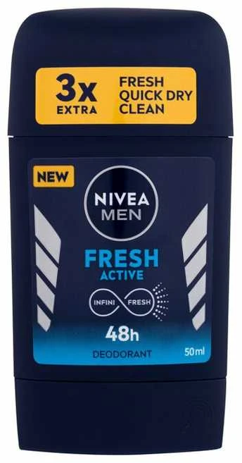 Nivea Men Fresh Active 48h Dezodorantas vyrams, 50 ml