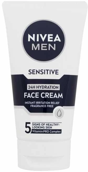 Nivea Men Sensitive 24H Hydration Face Kreminis Day Kreminis