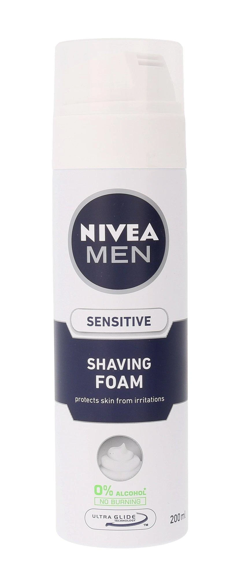 Nivea Men Sensitive skutimosi putos, 200 ml