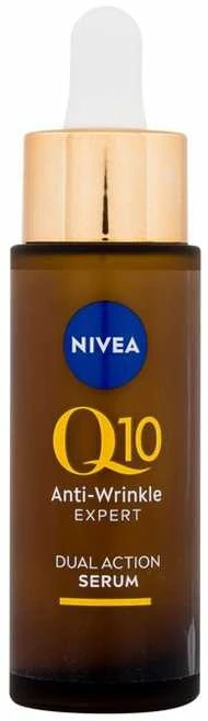 „Nivea Q10 Anti-Wrinkle Expert“ dvigubo poveikio serumas odos serumui