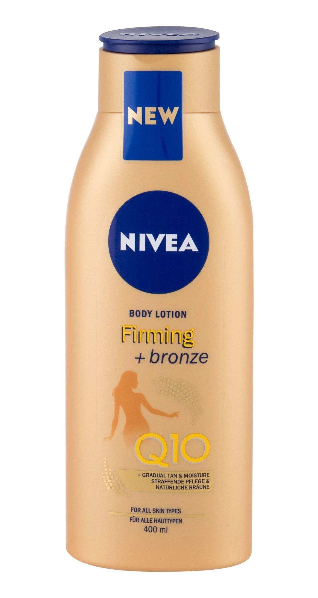 Nivea Q10 Firming + Bronze Losjonas kūnui moterims, 400 ml