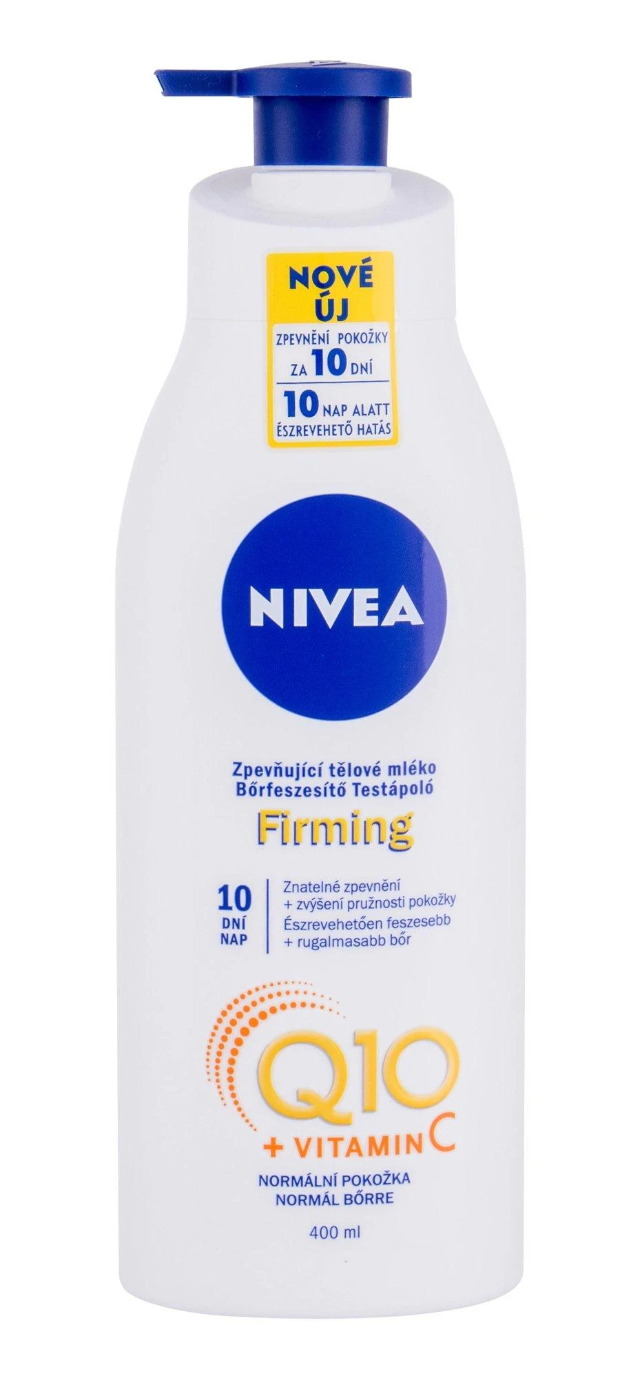 Nivea Q10 + Vitamin C Firming Losjonas kūnui moterims, 400 ml