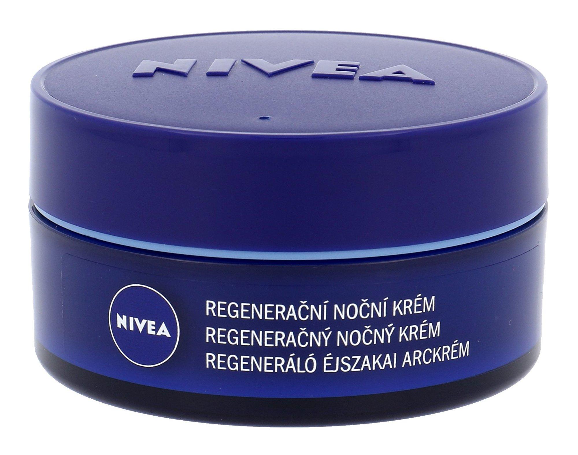 Nivea Moisturizing Night Kreminis Normal Skin Night Skin Kreminis moterims, 50 ml