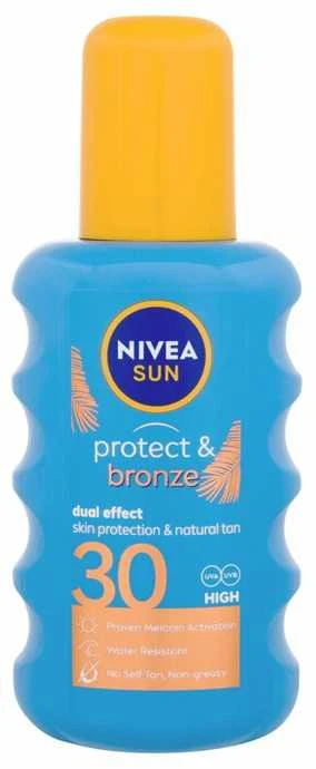 Nivea Sun Protect & Bronze Sun Purškiklis Sun Losjonas kūnui