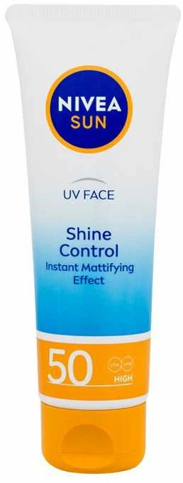Nivea Sun UV veido blizgesio kontrolės priemonė nuo saulės