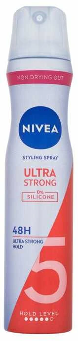 Nivea Ultra Strong Styling Purškiklis Plaukų lakas