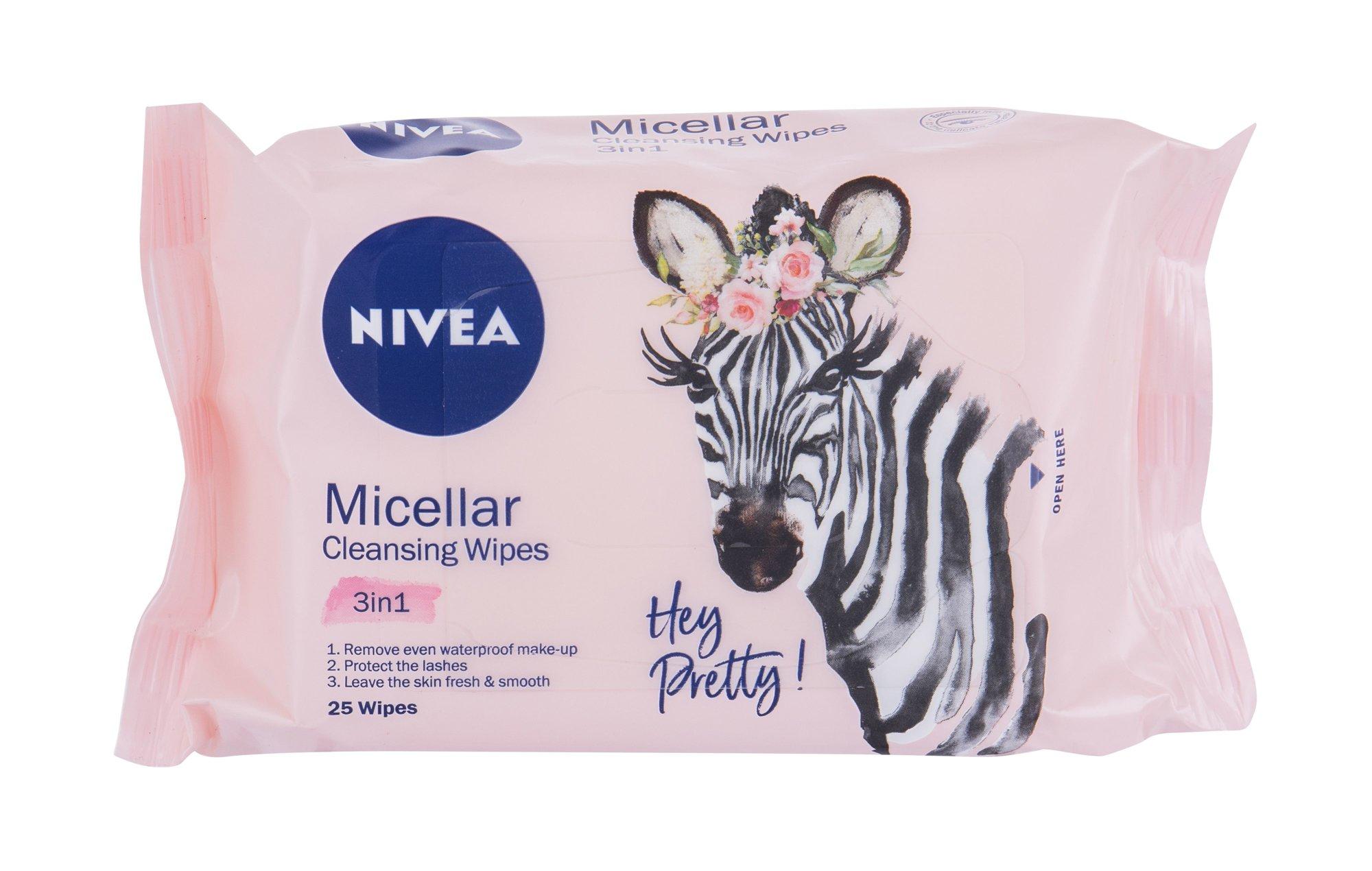 Nivea Cleansing Wipes Micellar Cleansing Wipes moterims, 25 pc