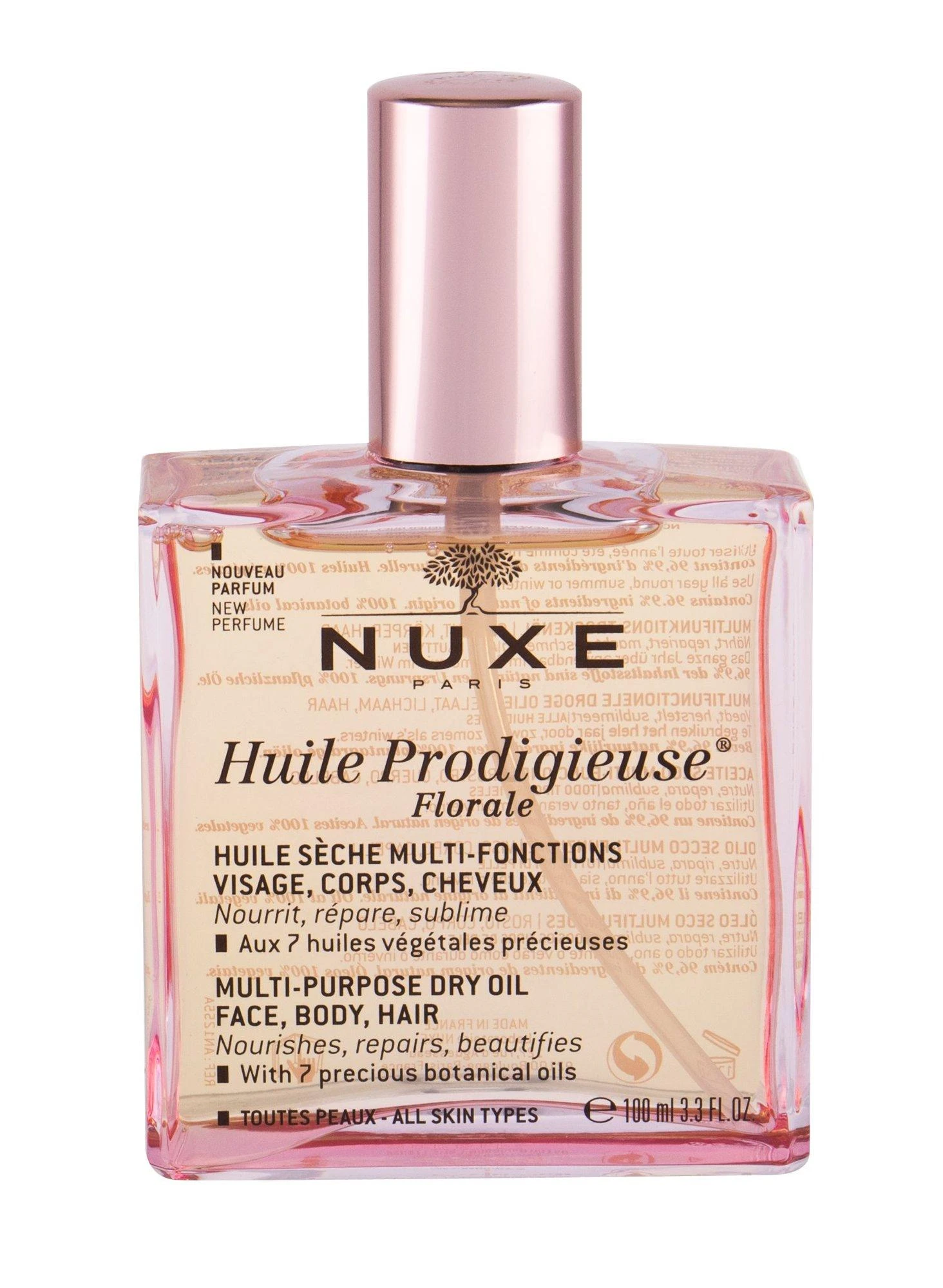 Nuxe Sausasis aliejus „Huile Prodigieuse Florale® Multi-purpose dry oil“ (veidui ir kūnui puoselėti), 100 ml