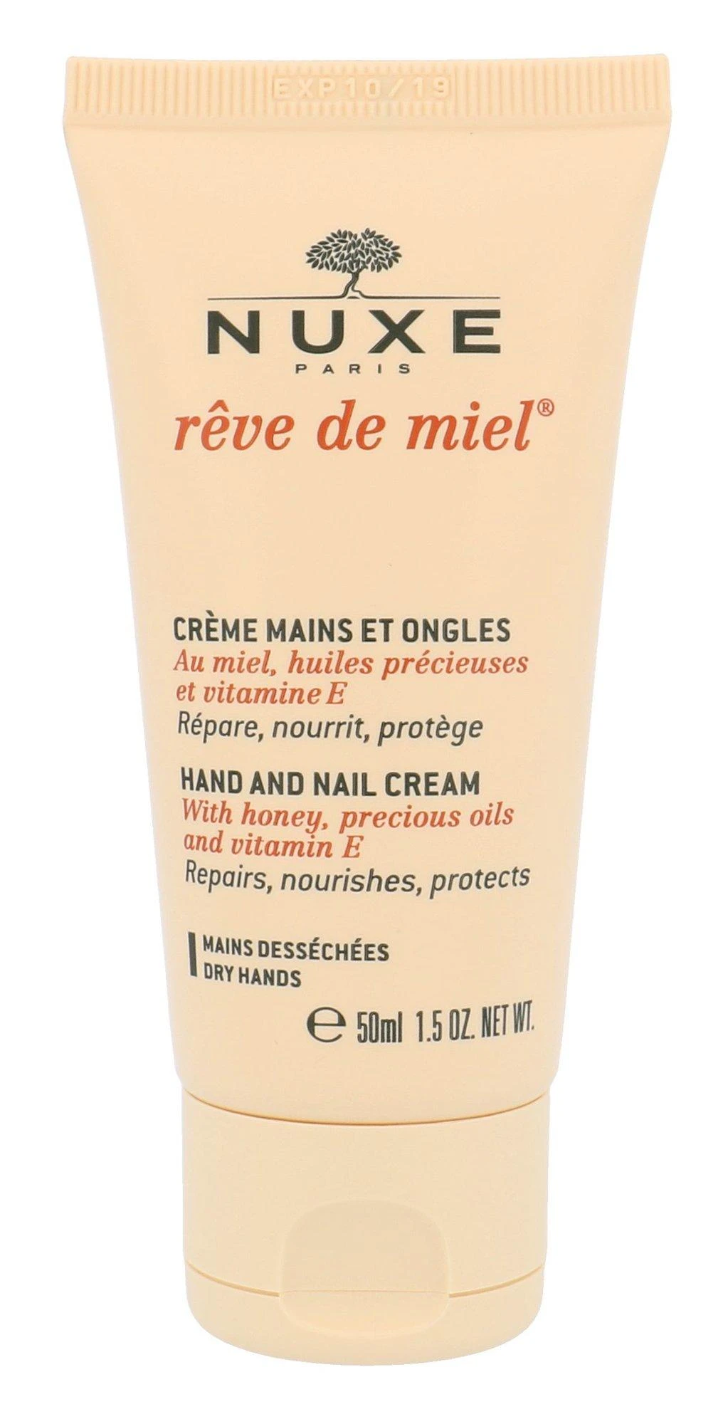 Nuxe Rankų ir nagų kremas „Rêve de Miel® Hand and nail cream“, 50 ml