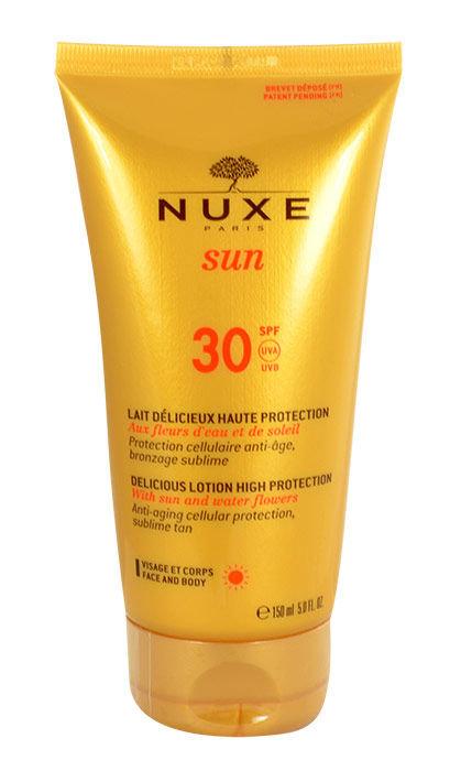 "Nuxe Sun" veido ir kūno losjonas su apsauga nuo saulės Spf30 150ml