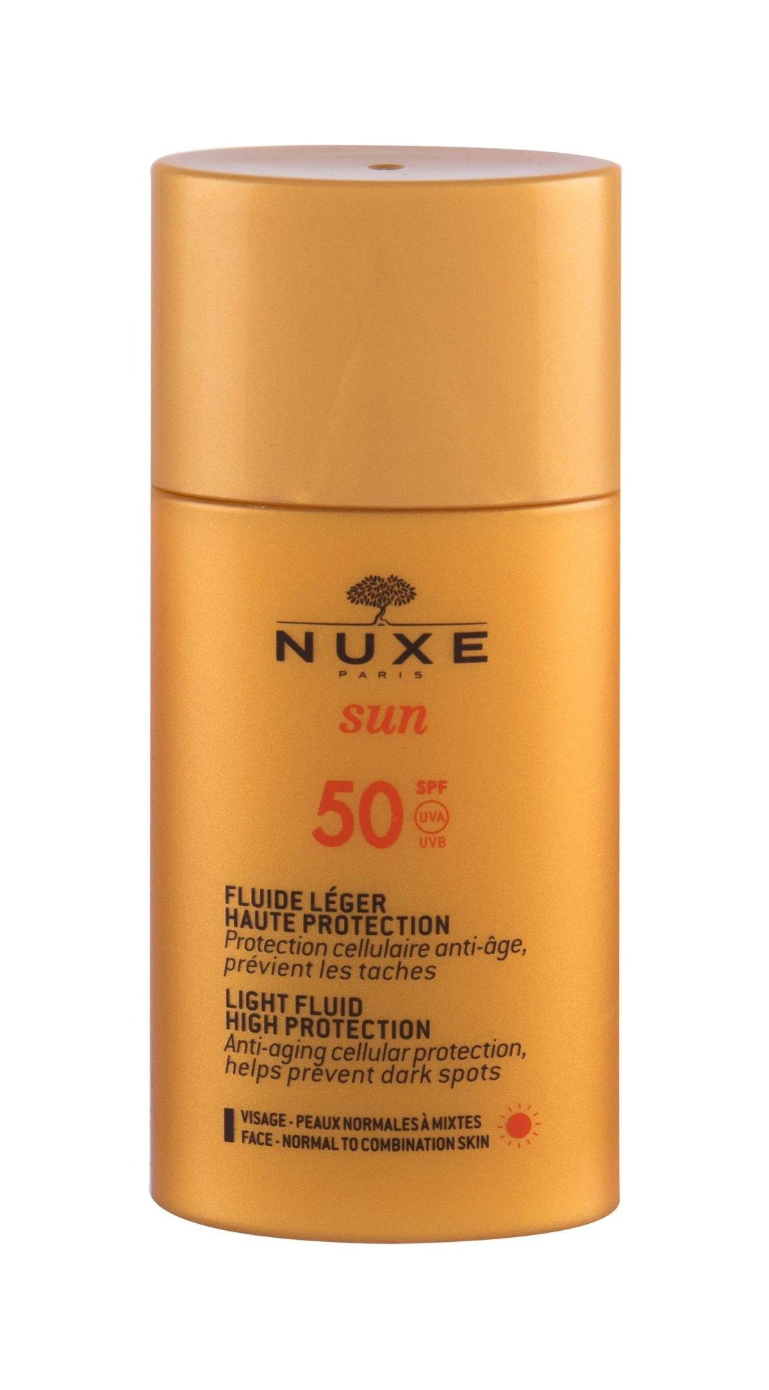 NUXE Sun Light Fluid Face Sun Care unisex, 50 ml