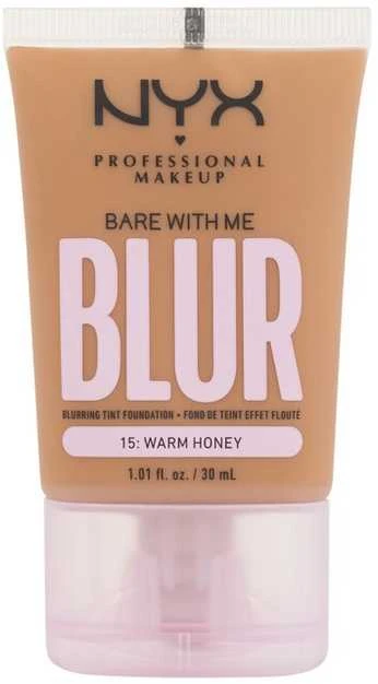 makiažo pagrindas "Nyx Bare With Me Blur 15-Warm Honey" 30ml
