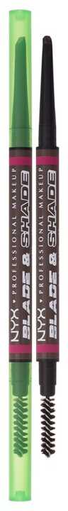 Nyx Blade y Shade Nano Lápiz De Cejas 10-Espresso 1 U
