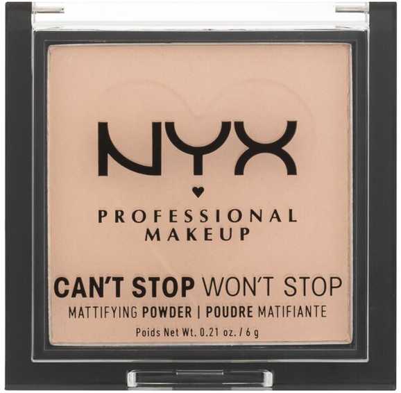 Nyx Can't Stop Won't Stop matinė pudra Light Medium