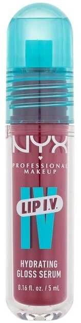 NYX Professional MakeUp Lip I.V. Hydrating Gloss Stain 11 Raudona-y.Set.Wet, 5 ml