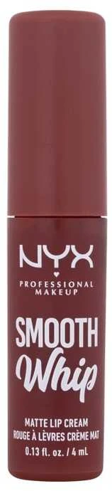 NYX Matiniai skysti lūpų dažai Smooth Whip, 4 ml, spalva - Teddy Fluff