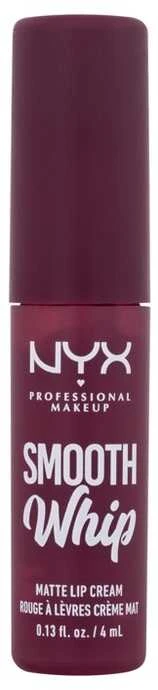 NYX Matiniai skysti lūpų dažai Smooth Whip, 4 ml, spalva - Fuzzy Slippers