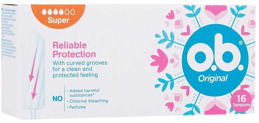 Tamponai O.B. Original Super 16vnt