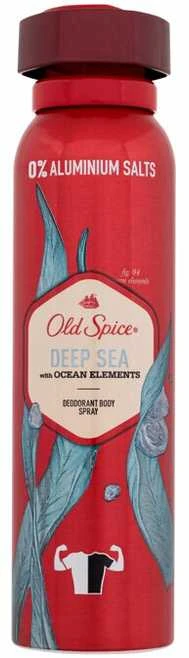Old Spice Deep Sea purškiamas dezodorantas raudonoje pakuotėje