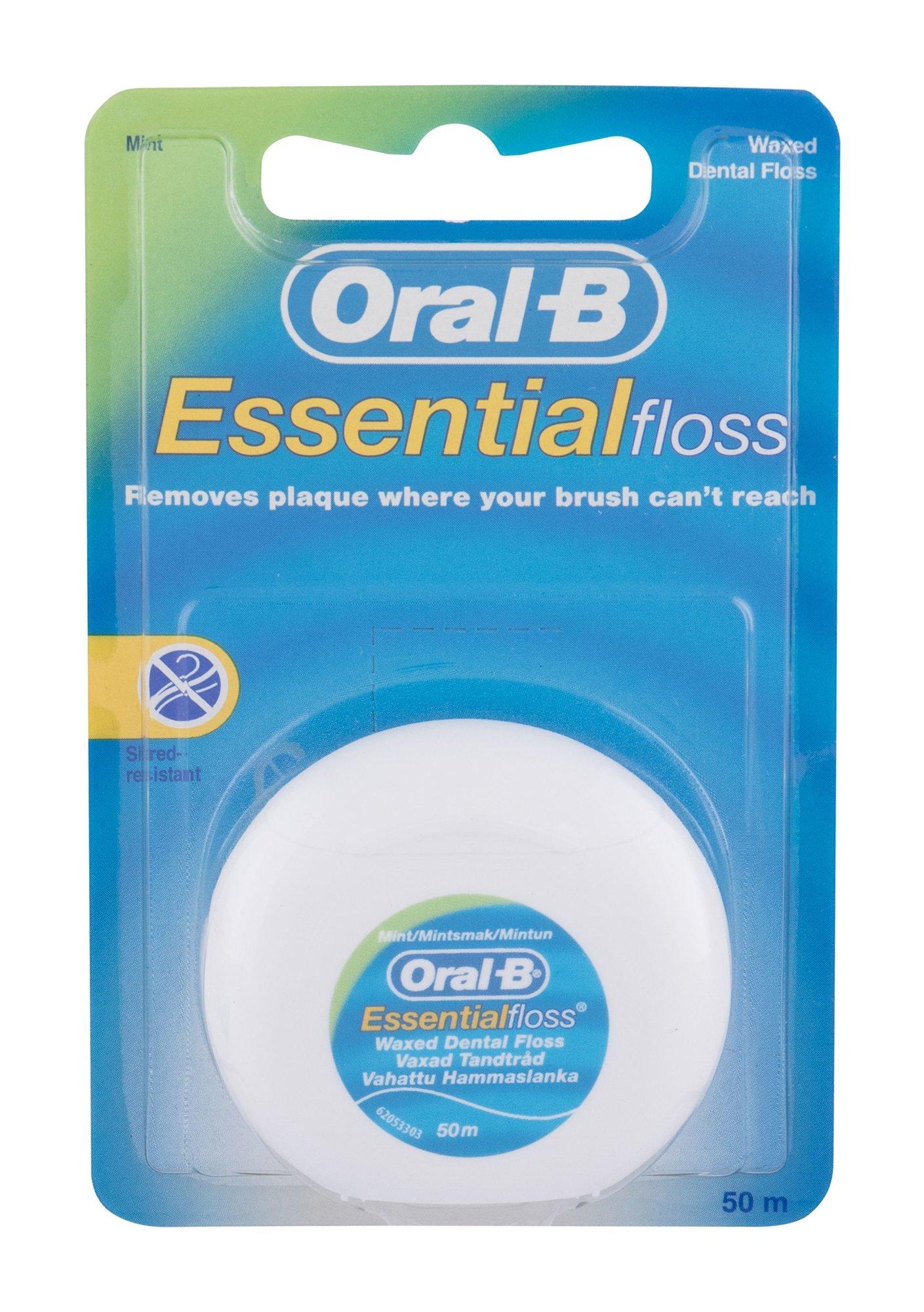 Oral-B Essential Dantų Siūlas, Mėtų Skonio, 50 m