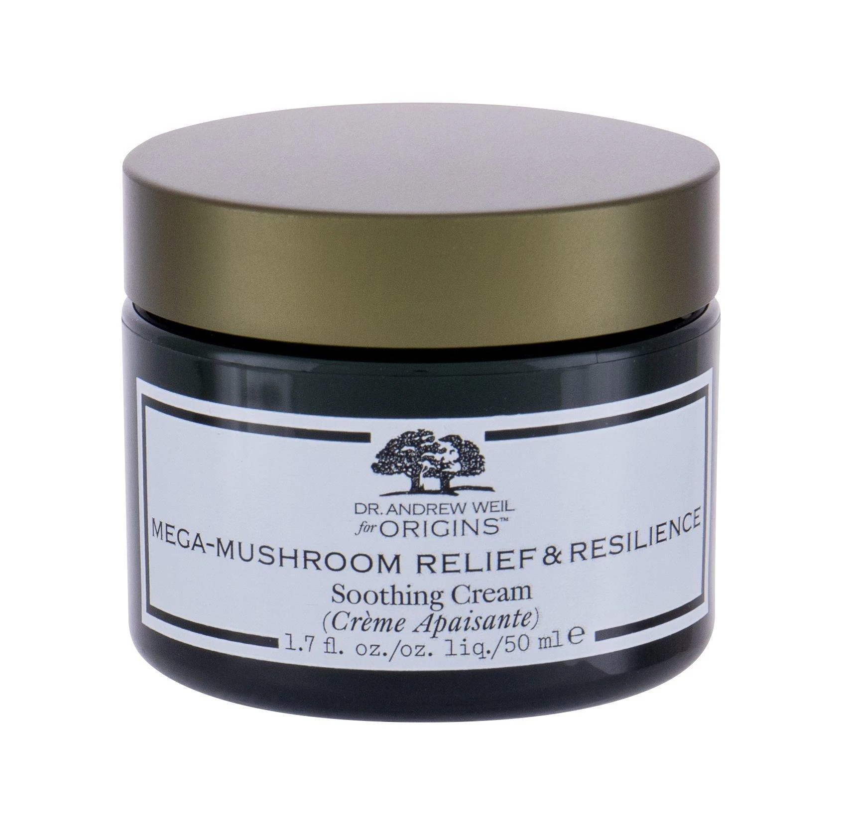 Origins Dr. Andrew Weil for Origins Mega-Mushroom Relief & Resilience Soothing Kreminis raminamasis ir drėkinamasis kremas, 50 ml