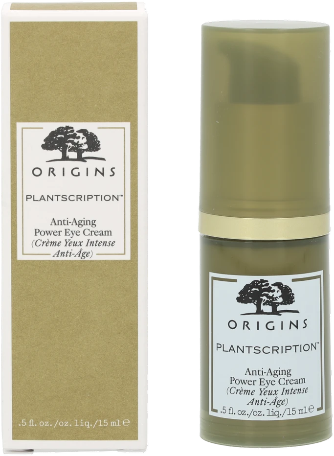 Origins Plantscription Anti-Aging Power Paakių kremas paakių kremas senėjimą lėtinančio poveikio, 15 ml