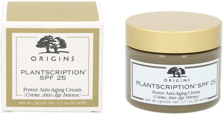 Origins Plantscription Power Anti-Aging Kreminis SPF 25 senėjimą lėtinantis kremas, 50 ml