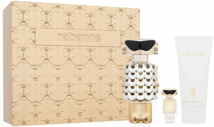 Paco Rabanne Fame Eau De Perfume Purškiklis, 80 ml Set 3 Pieces