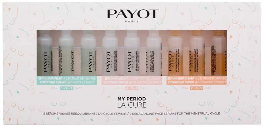 Veido ampulės Payot My Period La Cure, 9x1.5ml