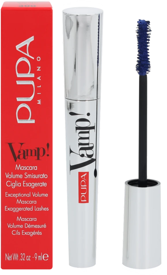 Pupa Milano Pupa Vamp! Blakstienų tušas #300 Deep Night, 9 ml