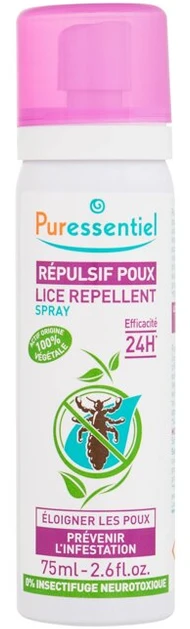 Puressentiel utėles atbaidantis purškalas 75ml