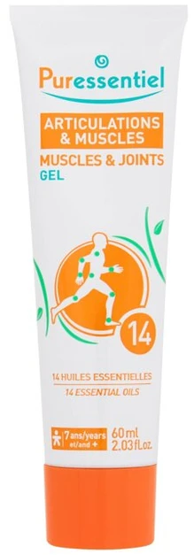 Puressentiel Gelas raumenims ir sąnariams 60ml