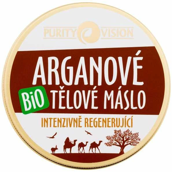Purity Vision Argan Bio Body Butter kūno sviestas unisex, 150 ml