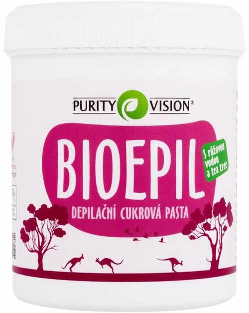 Purity Vision BioEpill depiliacinė cukraus pasta unisex depiliacinė priemonė, 400g