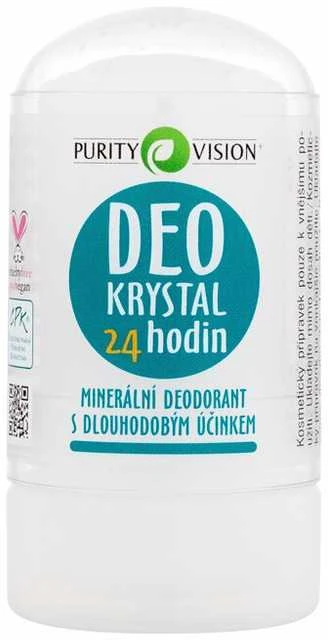 Purity Vision Deo Crystal Dezodorantas unisex, 60 g