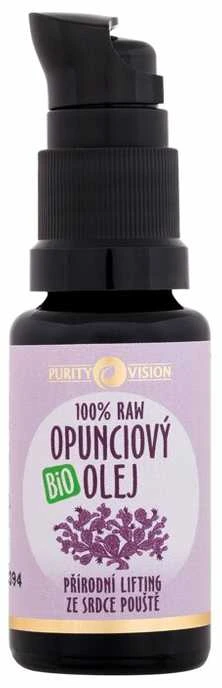 Purity Vision Opuntia Raw Bio Oil veido aliejus unisex, 15 ml