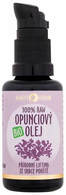 Purity Vision Opuntia Raw Bio Oil veido aliejus unisex, 30 ml