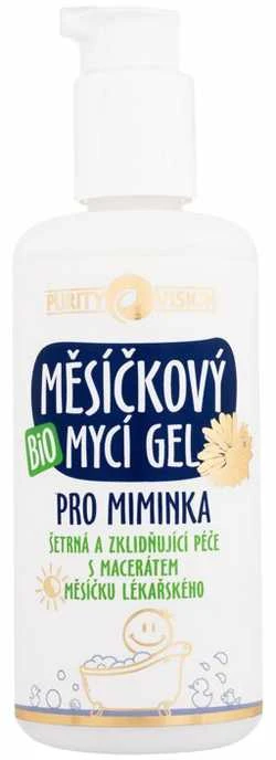 Purity Vision Baby Calendula Bio Washing Gel Dušo želė vaikams, 200 ml
