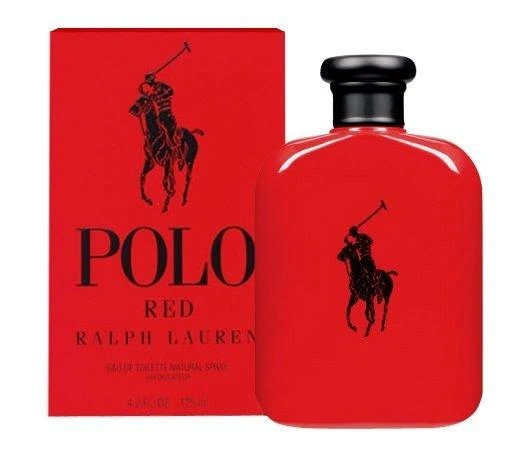 Ralph Lauren Polo Raudona EDT tualetinis vanduo vyrams, 75 ml