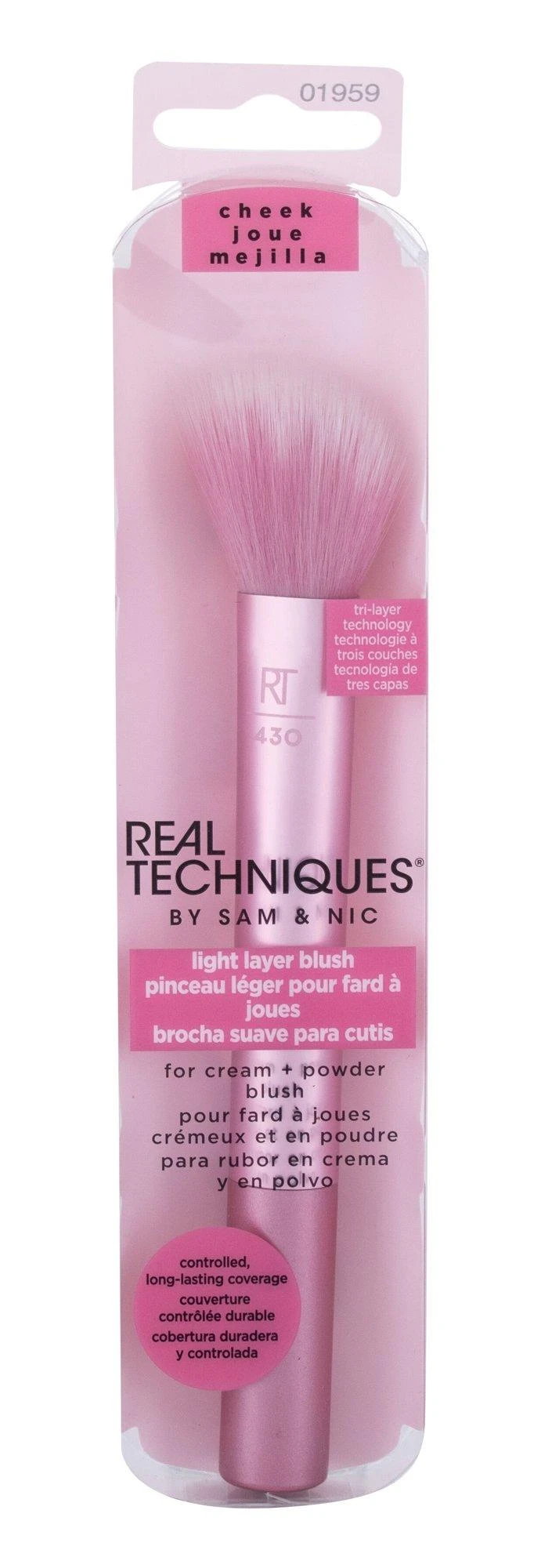 „Real Techniques“ šviesaus sluoksnio skaistalai