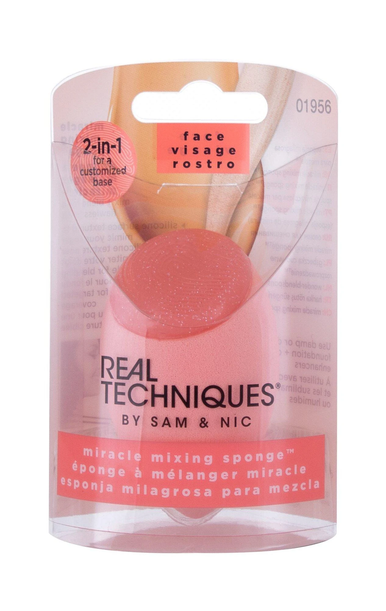 Real Techniques Sponges Miracle Mixing Sponge Aplikatorius moterims, 1 vnt