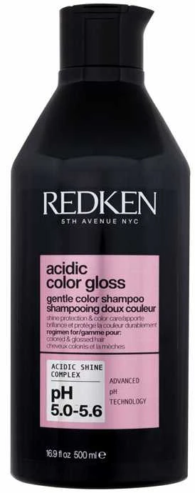 Redken Acidic Color Gloss Champú Sin Sulfatos Potencia El Brillo De Tu Color, 500 ml