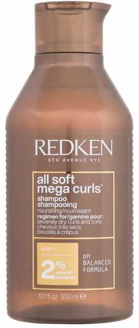 Redken All Soft Mega Curls šampūnas, 300 ml