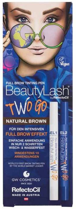 RefectoCil BeautyLash Two Go antakių spalva
